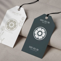 Бирки SHUKURI SHUKURI, 50*90 мм, цветность 4+4 ...